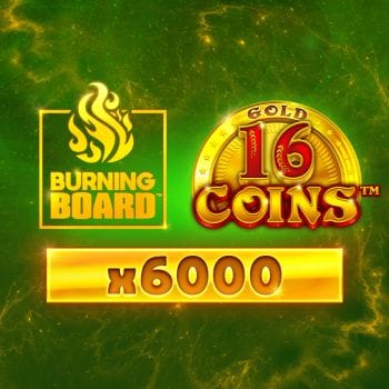 16 Coins™ Gold Burning Board™ game cover